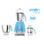 Vidiem Vision Super Blue 650W Mixer Grinder-110 Volts