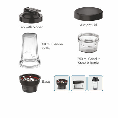 Exclusive Personal Blender for Vidiem Range of Mixer Grinders