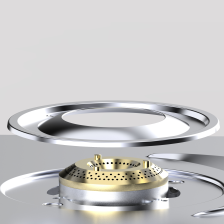 Vidiem Tusker 2 Burner Stainless Steel Gas Stove