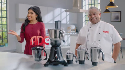 Vidiem Vstar ADC 750 Watt Mixer Grinder - 110V with 5 Jars